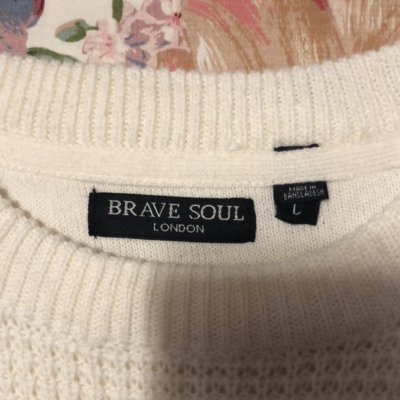 Mens brave soul sweater - Picture 3 of 10